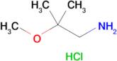 2-Methoxy-2-methylpropan-1-amine hydrochloride