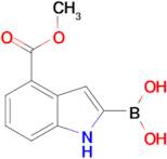 (4-(Methoxycarbonyl)-1H-indol-2-yl)boronic acid