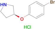 (S)-3-(4-Bromophenoxy)pyrrolidine hydrochloride