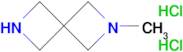 2-Methyl-2,6-diazaspiro[3.3]heptane dihydrochloride