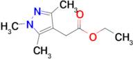 Ethyl 2-(1,3,5-trimethyl-1H-pyrazol-4-yl)acetate