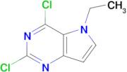 2,4-Dichloro-5-ethyl-5H-pyrrolo[3,2-d]pyrimidine