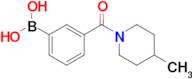 (3-(4-Methylpiperidine-1-carbonyl)phenyl)boronic acid