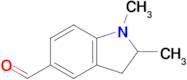 1,2-Dimethylindoline-5-carbaldehyde