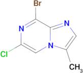 8-Bromo-6-chloro-3-methylimidazo[1,2-a]pyrazine