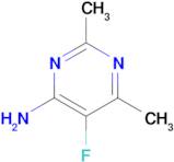 5-Fluoro-2,6-dimethylpyrimidin-4-amine