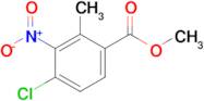 Methyl 4-chloro-2-methyl-3-nitrobenzoate