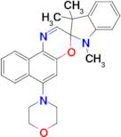 1,3,3-Trimethyl-6'-morpholinospiro[indoline-2,3'-naphtho[2,1-b][1,4]oxazine]