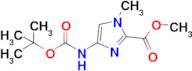 Methyl 4-((tert-butoxycarbonyl)amino)-1-methyl-1H-imidazole-2-carboxylate