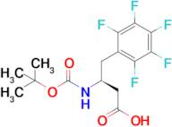 (S)-3-((tert-Butoxycarbonyl)amino)-4-(perfluorophenyl)butanoic acid