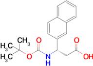 (S)-3-((tert-Butoxycarbonyl)amino)-3-(naphthalen-2-yl)propanoic acid