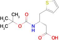 (S)-3-((tert-Butoxycarbonyl)amino)-4-(thiophen-2-yl)butanoic acid