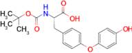 (S)-2-((tert-Butoxycarbonyl)amino)-3-(4-(4-hydroxyphenoxy)phenyl)propanoic acid