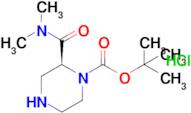 (S)-tert-Butyl 2-(dimethylcarbamoyl)piperazine-1-carboxylate hydrochloride