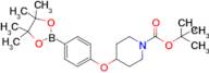 tert-Butyl 4-(4-(4,4,5,5-tetramethyl-1,3,2-dioxaborolan-2-yl)phenoxy)piperidine-1-carboxylate