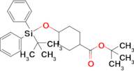 Tert-Butyl 4-((tert-butyldiphenylsilyl)oxy)cyclohexanecarboxylate