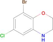 8-Bromo-6-chloro-3,4-dihydro-2H-benzo[b][1,4]oxazine