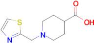 1-(Thiazol-2-ylmethyl)piperidine-4-carboxylic acid