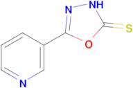5-(pyridin-3-yl)-2,3-dihydro-1,3,4-oxadiazole-2-thione