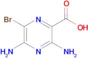 3,5-Diamino-6-bromo-pyrazine-2-carboxylic acid