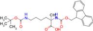 (R)-2-((((9H-Fluoren-9-yl)methoxy)carbonyl)amino)-6-((tert-butoxycarbonyl)amino)-2-methylhexanoi...