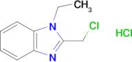 2-(Chloromethyl)-1-ethyl-1H-benzo[d]imidazole hydrochloride