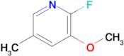 2-Fluoro-3-methoxy-5-methylpyridine