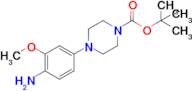 tert-Butyl 4-(4-amino-3-methoxyphenyl)piperazine-1-carboxylate