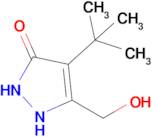 4-(Tert-butyl)-5-(hydroxymethyl)-1,2-dihydro-3H-pyrazol-3-one