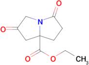 Ethyl 2,5-dioxotetrahydro-1H-pyrrolizine-7a(5H)-carboxylate