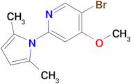 5-Bromo-2-(2,5-dimethyl-1H-pyrrol-1-yl)-4-methoxypyridine