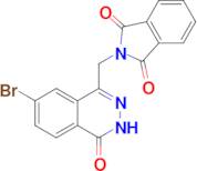 2-((7-Bromo-4-oxo-3,4-dihydrophthalazin-1-yl)methyl)isoindoline-1,3-dione