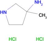 3-Methylpyrrolidin-3-amine dihydrochloride