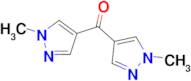 1-Methyl-4-(1-methyl-1H-pyrazole-4-carbonyl)-1H-pyrazole