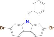 9-Benzyl-2,7-dibromo-9H-carbazole