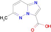 6-Methylimidazo[1,2-b]pyridazine-3-carboxylic acid