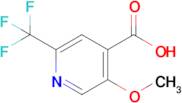 5-Methoxy-2-(trifluoromethyl)pyridine-4-carboxylic acid