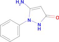 5-amino-1-phenyl-2,3-dihydro-1H-pyrazol-3-one