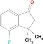 4-Fluoro-3,3-dimethyl-2,3-dihydro-1H-inden-1-one