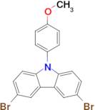 3,6-Dibromo-9-(4-methoxyphenyl)-9H-carbazole