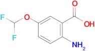 2-Amino-5-(difluoromethoxy)benzoic acid