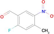 2-Fluoro-4-methyl-5-nitrobenzaldehyde