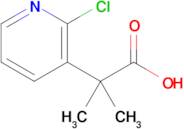 2-(2-Chloropyridin-3-yl)-2-methylpropanoic acid