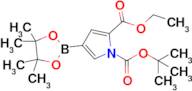 1-tert-Butyl 2-ethyl 4-(4,4,5,5-tetramethyl-1,3,2-dioxaborolan-2-yl)-1H-pyrrole-1,2-dicarboxylate