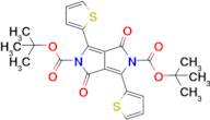 Di-tert-butyl 1,4-dioxo-3,6-di(thiophen-2-yl)pyrrolo[3,4-c]pyrrole-2,5(1H,4H)-dicarboxylate