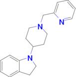 1-(1-(Pyridin-2-ylmethyl)piperidin-4-yl)indoline