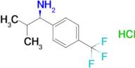 (R)-2-Methyl-1-(4-(trifluoromethyl)phenyl)propan-1-amine hydrochloride