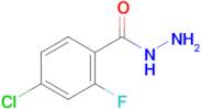 4-Chloro-2-fluorobenzohydrazide