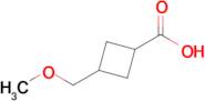 3-(Methoxymethyl)cyclobutane-1-carboxylic acid