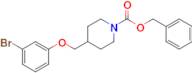 Benzyl 4-((3-bromophenoxy)methyl)piperidine-1-carboxylate